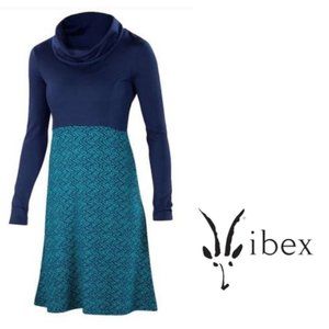 Ibex Juliet Providence 100% Merino Wool Dress - S